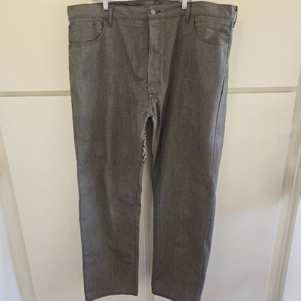 Levi Strauss Jeans 501 XX, Raw Denim w/ Lt. Brn. Overwash, NWOT, 46/34